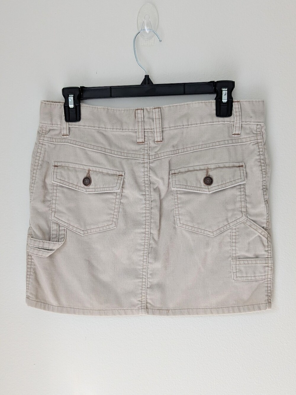 Y2K Old Navy Vintage Low Rise Corduroy Ultra Mini Skirt 2 Carpenter Style